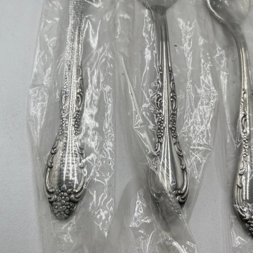 Oneida Stainless Steel Flatware Bourbon 6 Forks 6